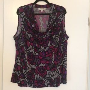 Gorgeous Jones Studio sleeveless shell
